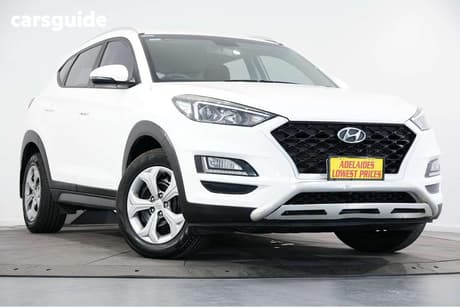 White 2018 Hyundai Tucson Wagon Go Crdi (Awd)