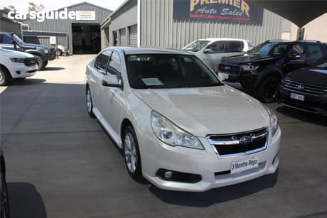 White 2013 Subaru Liberty Sedan 2.5I