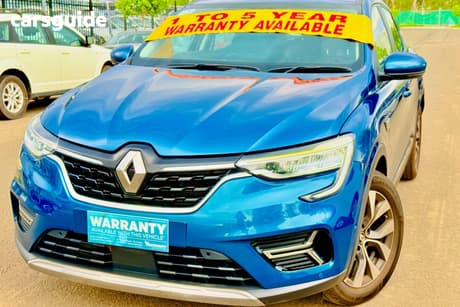 Blue 2022 Renault Arkana Coupe ZEN XJL TURBO SPORTS COUPE AUTO UPDATE