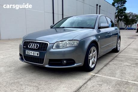 Grey 2008 Audi A4 Sedan 2.0 Tfsi