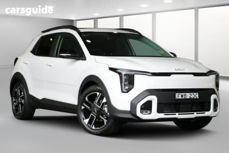 White 2025 Kia Stonic Wagon Gt-Line Mhev