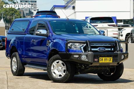 Blue 2017 Ford Ranger Super Cab Utility Xlt 3.2 (4X4)