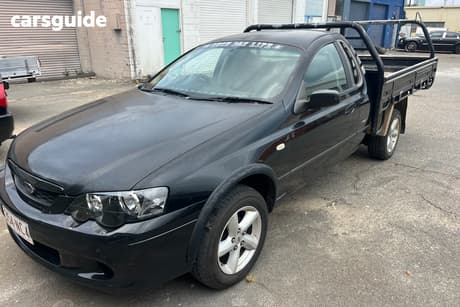 Black 2003 Ford Falcon Cab Chassis Rtv
