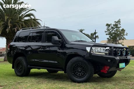Black 2020 Toyota Landcruiser Wagon Lc200 Vx (4X4)