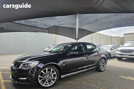 Black 2016 Holden Commodore Sedan Sv6