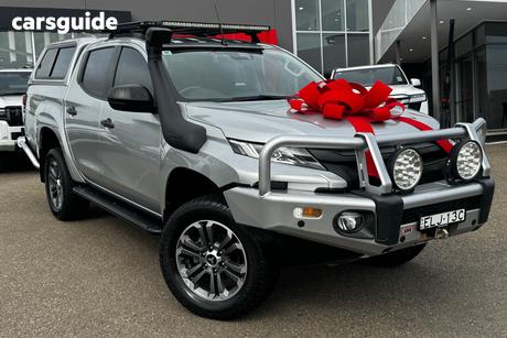 Silver 2020 Mitsubishi Triton Double Cab Pick Up Glx Plus (4X4)