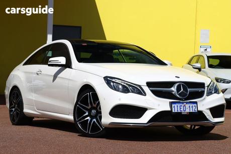 White 2014 Mercedes-Benz E250 Coupe