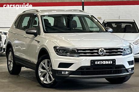 White 2018 Volkswagen Tiguan Wagon Allspace 162 Tsi Highline