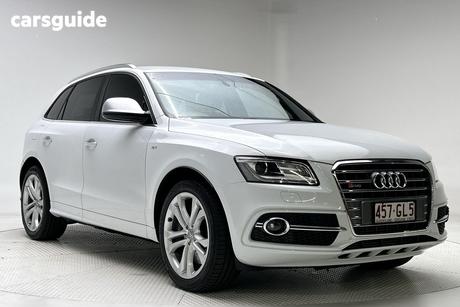 White 2015 Audi SQ5 Wagon 3.0 Tdi Quattro