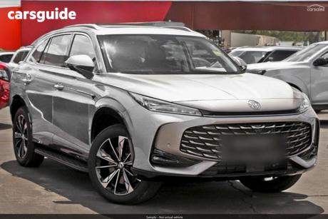 Silver 2025 MG HS Wagon Essence