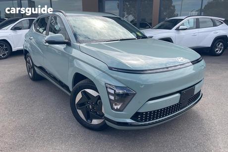 Green 2024 Hyundai Kona Wagon Electric Std Range