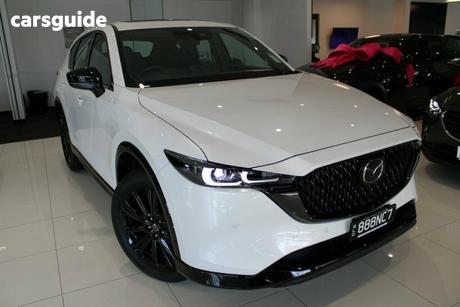 White 2025 Mazda CX-5 Wagon G35 Gt Sp Turbo (Awd)