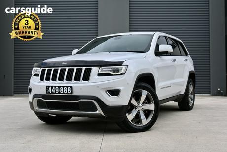 White 2016 Jeep Grand Cherokee Wagon Limited (4X4)
