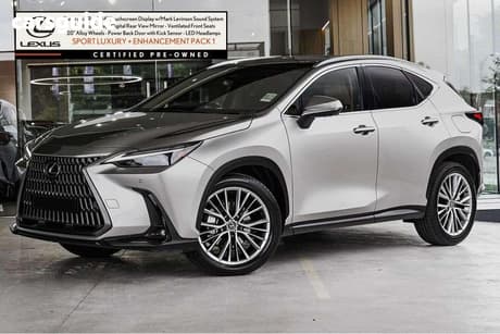 Grey 2024 Lexus NX350H Wagon Sports Luxury Hybrid Awd