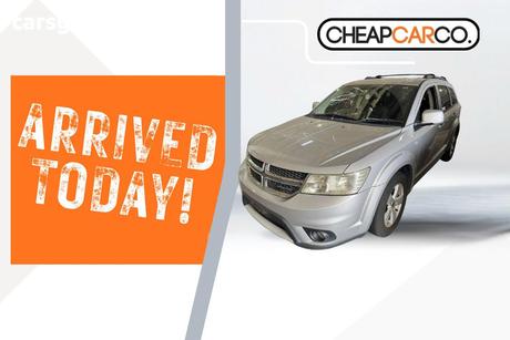 Silver 2012 Dodge Journey Wagon Sxt
