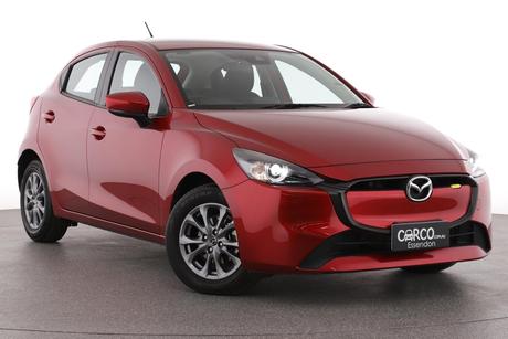 Red 2024 Mazda 2 Hatchback G15 Pure
