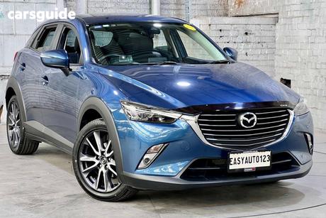 Blue 2017 Mazda CX-3 Wagon S Touring (Fwd)