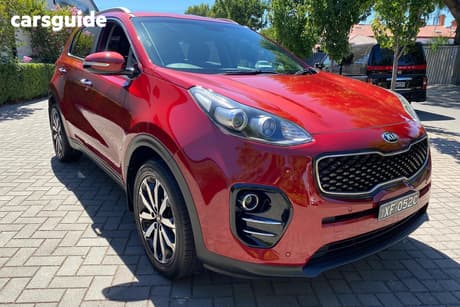 Red 2016 Kia Sportage Wagon Sli (Fwd)