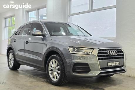 Grey 2017 Audi Q3 Wagon 1.4 Tfsi (110Kw)