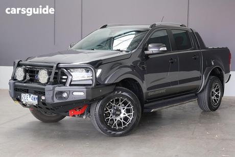 Grey 2020 Ford Ranger Double Cab Pick Up Wildtrak 2.0 (4X4)