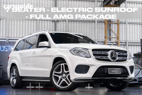 White 2016 Mercedes-Benz GLS350 Wagon D 4Matic