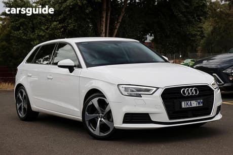 White 2017 Audi A3 Hatchback 1.4 Tfsi Sportback Cod