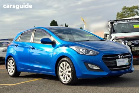 Blue 2016 Hyundai I30 Hatchback Active