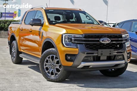 Yellow 2022 Ford Ranger Double Cab Pick Up Wildtrak 2.0 (4X4)