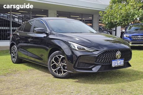 Black 2024 MG MG5 Sedan Vibe