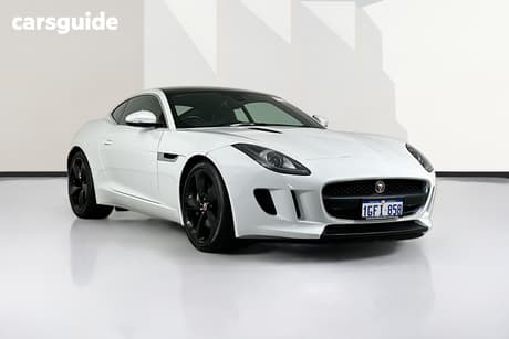 White 2016 Jaguar F-Type Coupe V6