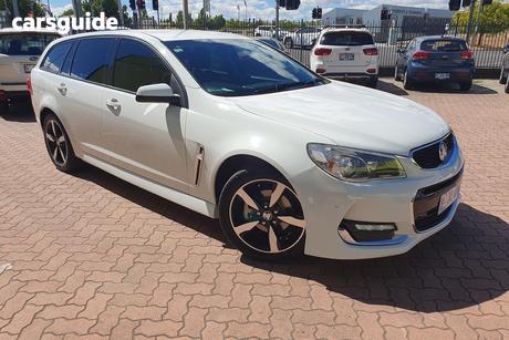 White 2017 Holden Commodore Sportswagon Sv6