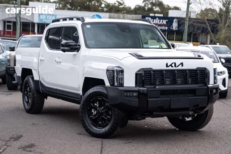 White 2025 Kia Tasman Double Cab Pick Up X-Pro (4X4) (0.9T) Bdy Fender