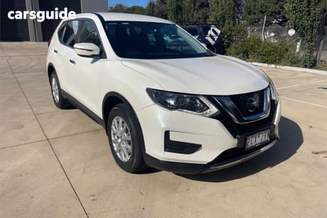 White 2019 Nissan X-Trail Wagon Ts (4Wd) (5Yr)
