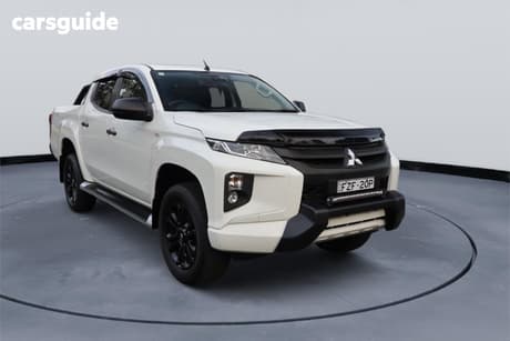 White 2021 Mitsubishi Triton Double Cab Pick Up Glx-R (4X4)