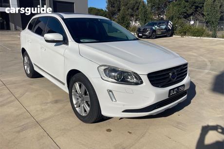 White 2015 Volvo XC60 Wagon T5 Luxury