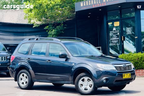 Grey 2010 Subaru Forester Wagon X