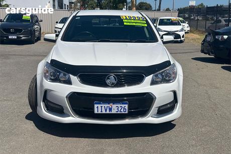 White 2017 Holden UTE Utility Sv6