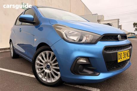 Blue 2016 Holden Spark Hatchback Ls