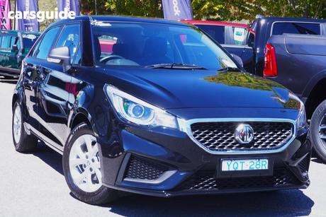 Black 2022 MG MG3 Hatchback Core