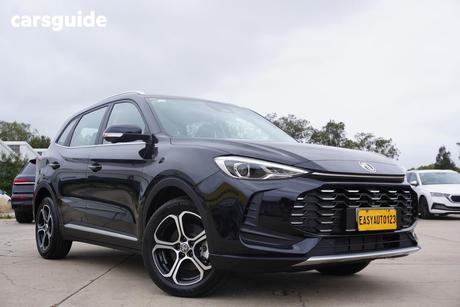 Black 2024 MG ZS Wagon Excite Hybrid+