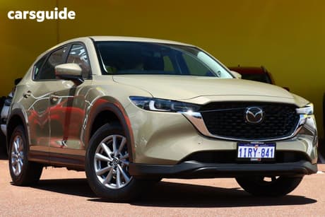 Beige 2024 Mazda CX-5 Wagon G25 Maxx Sport (Fwd)