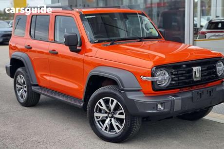 Orange 2025 GWM Tank 300 Wagon Ultra Petrol