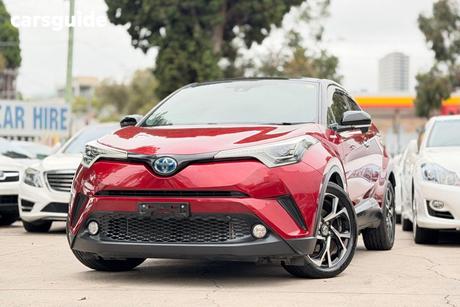 Red 2018 Toyota C-HR SUV G ZYX10
