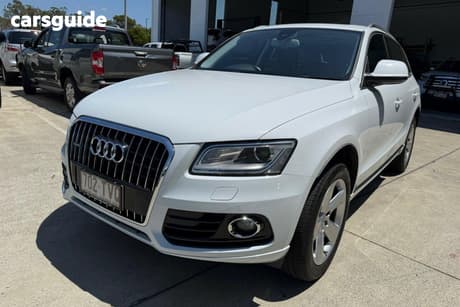 White 2014 Audi Q5 Wagon 2.0 Tdi Quattro