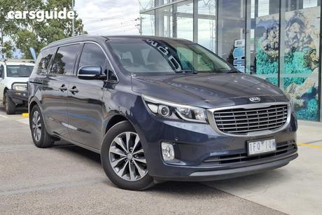 Blue 2015 Kia Carnival Wagon Sli