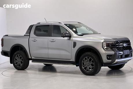 Silver 2024 Ford Ranger Double Cab Pick Up Wildtrak 3.0 (4X4)