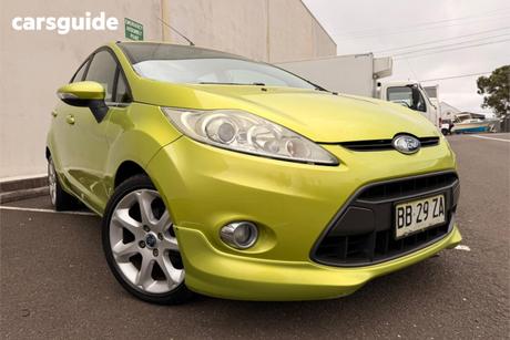 Green 2009 Ford Fiesta Hatchback Zetec