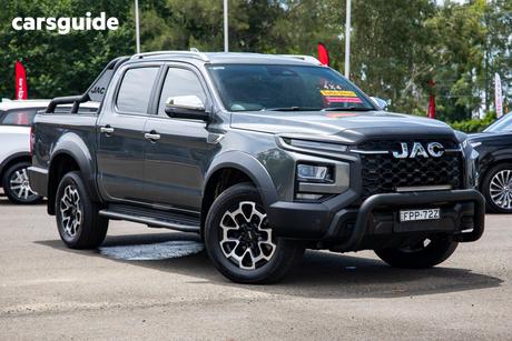 Grey 2024 JAC T9 UTE Dual Cab Pick-up Haven (4X4)