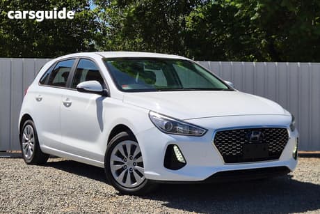 White 2019 Hyundai I30 Hatchback Go