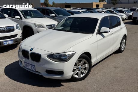 White 2013 BMW 116I Hatchback